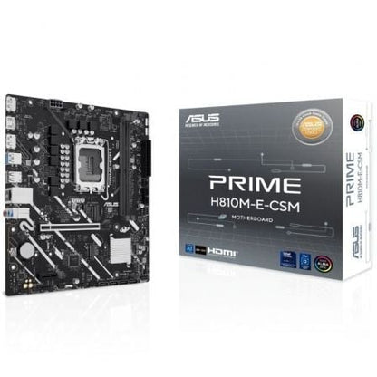 Motherboard Asus Prime H810M-E-CSM Socket 1851/ DDR5/ PCIe 4.0/ Micro ATX