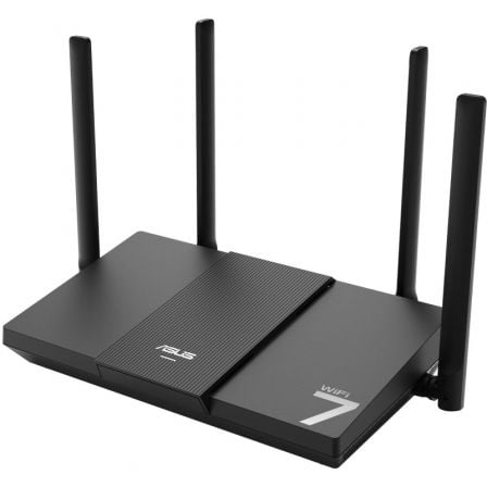 Router sem fios Asus RT-BE50/ WiFi 7/ 3600Mbps/ 2.4GHz 5GHz/ 4 Antenas/ WiFi 802.11be/ax/ac/n/a/ - n/b/g
