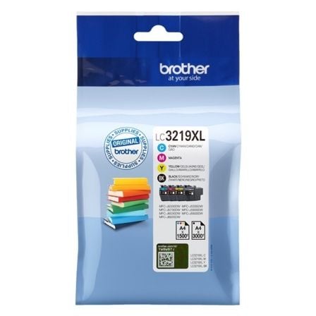 Cartucho de Tinta Original Brother LC-3219XL Alta Capacidade Multipack/ Ciano/ Magenta/ Amarelo/ Preto