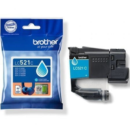 Cartucho de Tinta Original Brother LC521C/ Ciano