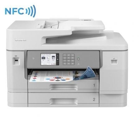 Multifunções Brother MFC-J4540DWXL Wi-Fi/ Fax/ Duplex/ Pack impressora + consumíveis XL/ Branca