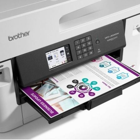 Multifunções Brother MFC-J4550DW Wi-Fi/ Fax/ Duplex/ Preta
