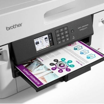 Multifunções Brother MFC-J4550DW Wi-Fi/ Fax/ Duplex/ Preta