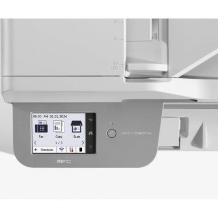 Multifunções Laser Monocromática Brother MFC-L2860DWE Wi-Fi/ Fax/ Duplex/ Preta