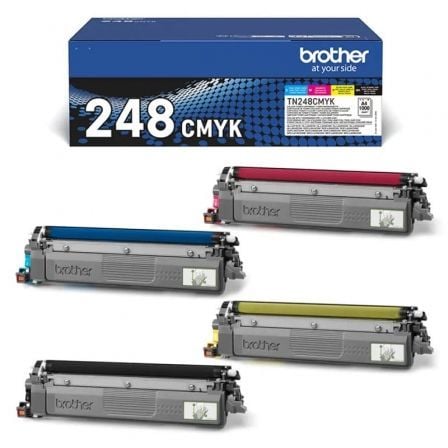 Toner Original Brother TN-248VAL Multipack/ Preto/ Ciano/ Magenta/ Amarelo