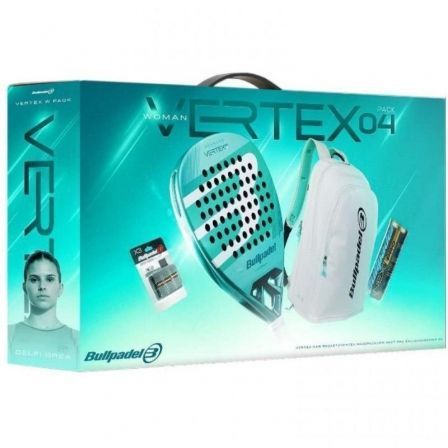 Pack Raquete de Padel Bullpadel Vertex 04 Pro Line W 2026 / Inclui 3 Acessórios