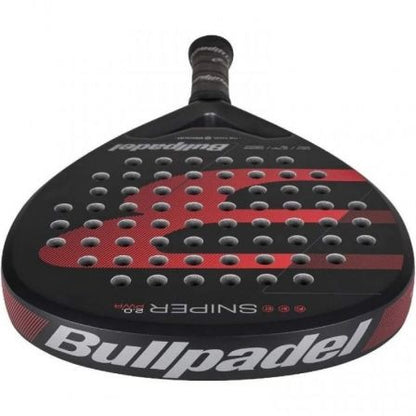 Raquete de Padel Bullpadel Sniper 2.0 Power 2026 / Preta e Vermelha