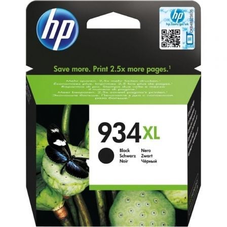 Cartucho de Tinta Original HP nº934 XL Alta Capacidade/ Preto