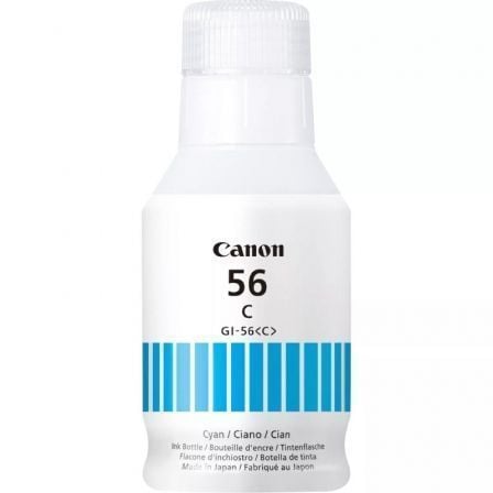 Frasco de Tinta Original Canon GI-56/ Ciano