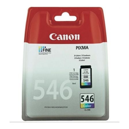 Tinteiro Original Canon CL-546/ Tricolor