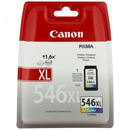 Tinteiro Original Canon CL-546XL Alta Capacidade/ Tricolor