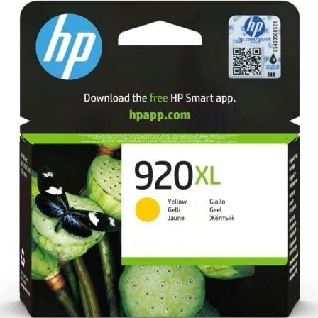 Tinteiro Original HP nº920 XL Alta Capacidade/ Amarelo