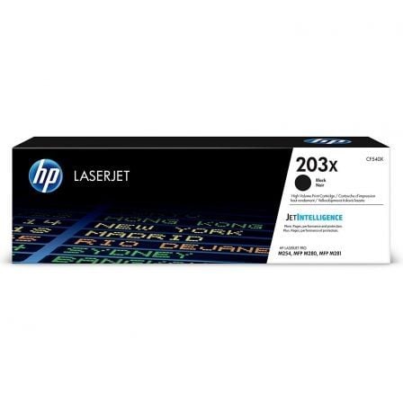 Toner Original HP nº203X XL Alta Capacidade/ Preto
