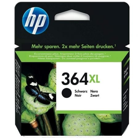 Cartucho de Tinta Original HP nº364 XL Alta Capacidade/ Preto