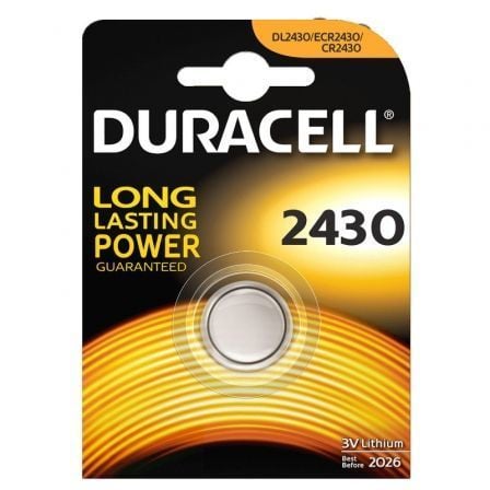 Pilha Botão Duracell CR2430 / 3V