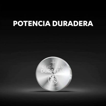Pilha Botão Duracell CR2430 / 3V