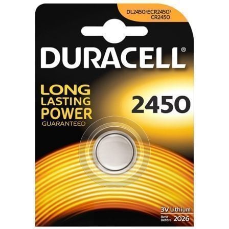 Pilha Botão Duracell CR2450 / 3V