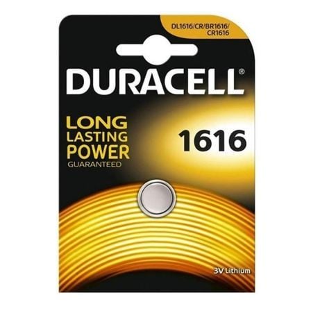 Pilha Botão Duracell CR1616 / 3V