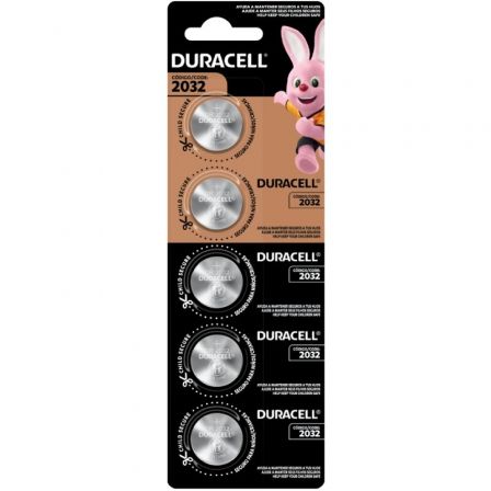 Pack de 5 Pilhas Botão Duracell DL2032B5 / 3V