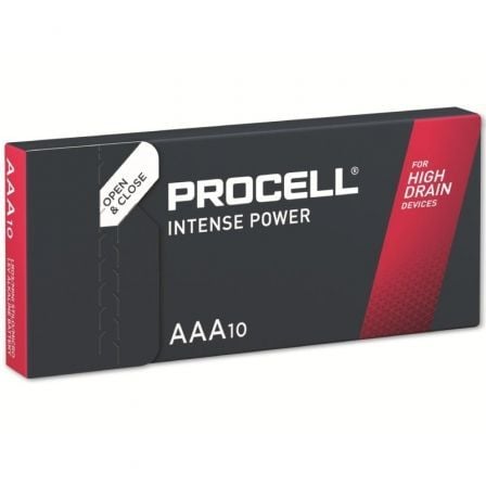 Pack de 10 Pilhas AAA L03 Duracell PROCELL DURINTLR3C10 / 1.5V / Alcalinas
