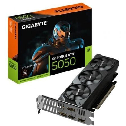 Placa Gráfica Gigabyte GeForce RTX 5050 OC Low Profile/ 8GB GDDR6/ Compatível com Perfil Baixo