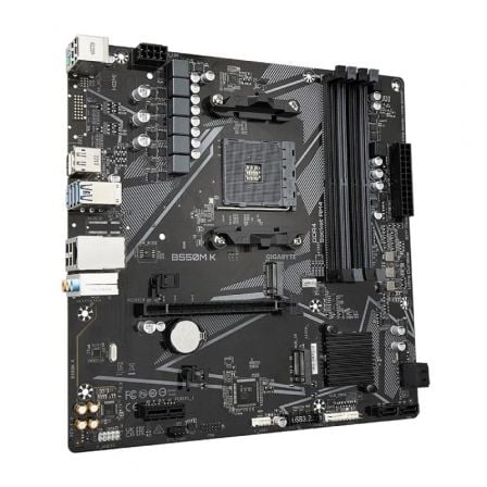 Motherboard Gigabyte B550M K Socket AM4/ DDR4/ PCIe 4.0/ Micro ATX