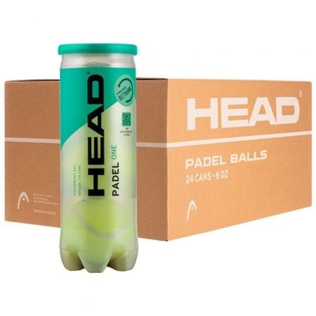 Caixa de Bolas Head Padel One / 24 packs de 3 unidades