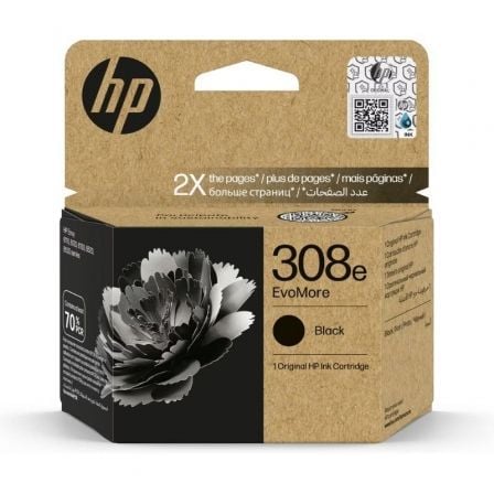Cartucho de Tinta Original HP nº308e EvoMore/ Preto