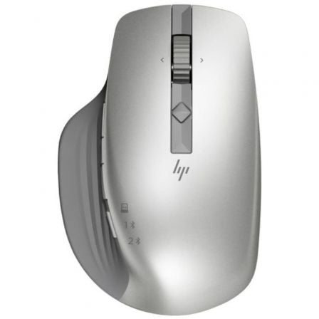 Rato Sem Fios Bluetooth HP 930 Creator/ Bateria Recarregável/ Até 4000 DPI/ Prateado