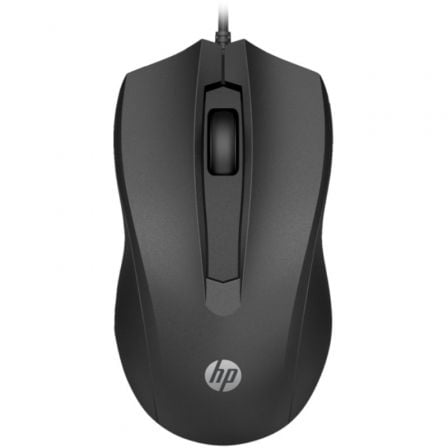 Rato HP 105/ Até 1600 DPI/ Preto