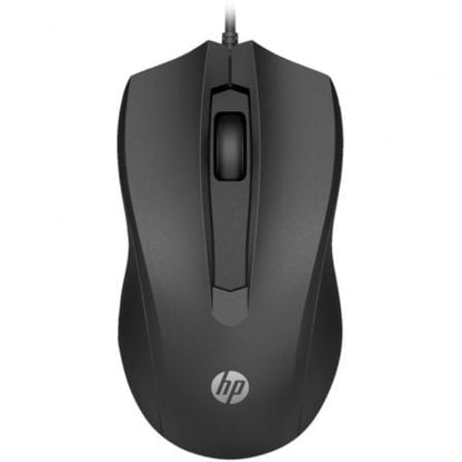 Rato HP 105/ Até 1600 DPI/ Preto