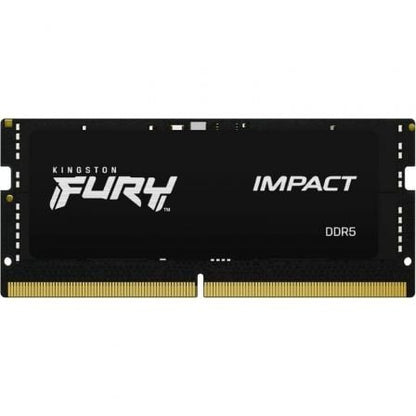 Memória RAM Kingston FURY Impact 16GB/ DDR5/ 5600MHz/ 1.1V/ CL40/ SODIMM