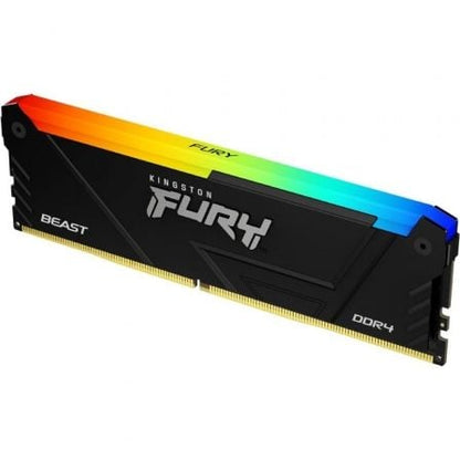 Memória RAM Kingston FURY Beast RGB 16GB/ DDR4/ 3200MHz/ 1.35V/ CL16/ DIMM