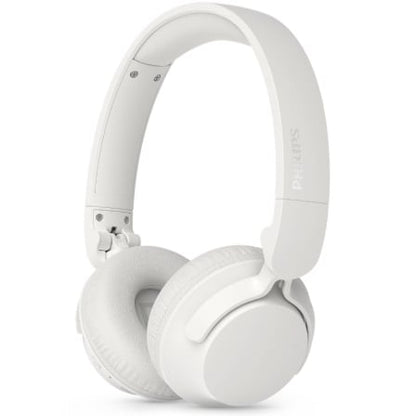 Auscultadores Philips TAH4500WT/ sem fios/ com microfone/ Bluetooth/ Branco