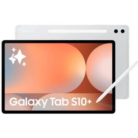 Tablet Samsung Galaxy Tab S10+ 12,4"/ 12GB/ 512GB/ Octa-core/ 5G/ Prateado