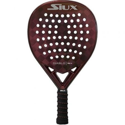 Raquete de Padel Siux Diablo Pro 4 (Tino Libaak) / Vermelha