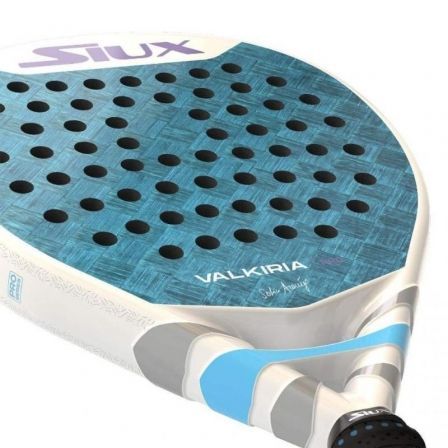 Raquete de Padel Siux Valkiria Pro 2025 (Sofia Araújo) / Branco e Azul