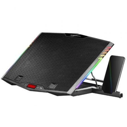 Soporte Refrigerante Mars Gaming MNBC5 para Portátiles Até 17.3"/ Iluminación LED