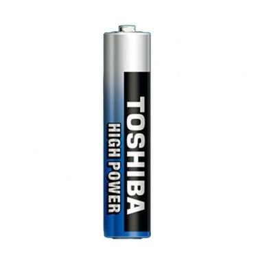 Pack de 4 Pilhas AAA Toshiba High Power LR03 / 1.5V / Alcalinas