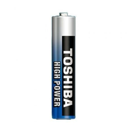 Pack de 12 Pilhas AA Toshiba High Power LR6 / 1.5V / Alcalinas