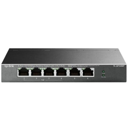 Switch TP-Link TL-SF1006P 6 Portas/ RJ-45 10/100 PoE
