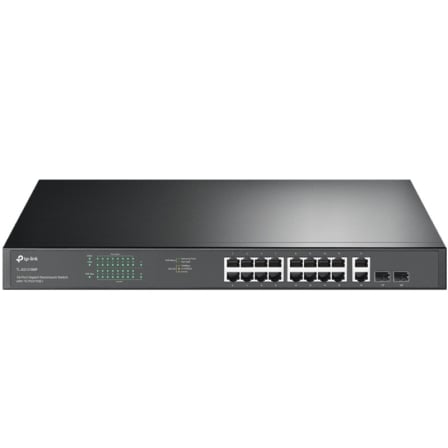Switch TP-Link TL-SG1218MP 20 Portas/ RJ-45 10/100/1000 PoE+/SFP