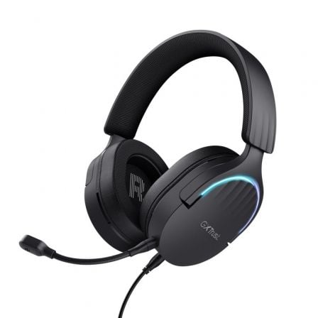 Auscultadores de Gaming Trust Gaming GXT 490 Fayzo/ USB 2.0/ Microfone Preto