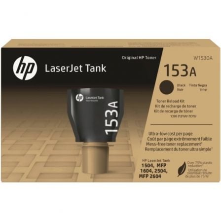 Kit de Recarga Toner Original LaserJet Tank nº153A/ Preto