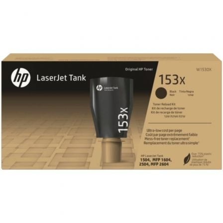 Kit de Recarga Toner Original LaserJet Tank nº153X Alta Capacidade/ Preto