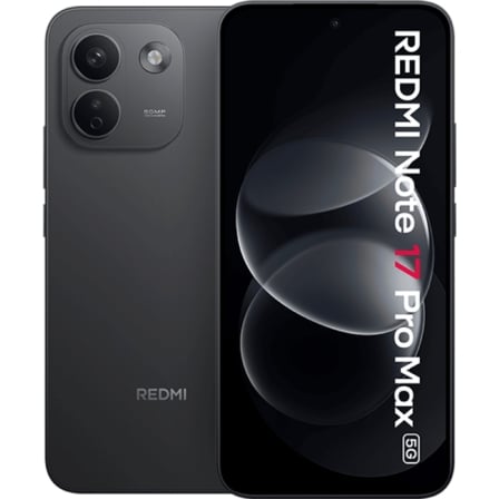 Smartphone Xiaomi Redmi Note 17 Pro Max 8GB/ 512GB/ 6.83"/ 5G/ preto