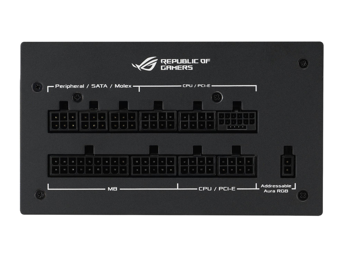 Fonte de Alimentação ASUS ROG Strix 1200W Aura Ed. / 90YE00P0-B0NA00 preto - imagem 15