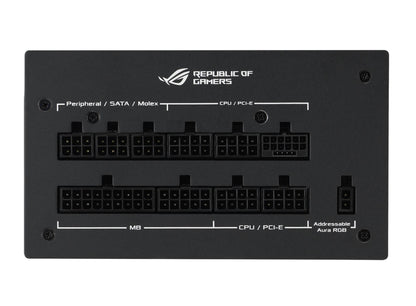 Fonte de Alimentação ASUS ROG Strix 1200W Aura Ed. / 90YE00P0-B0NA00 preto - imagem 15