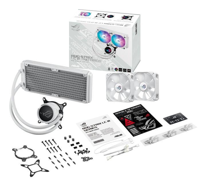 Refrigeração Líquida ASUS ROG Strix LC III 240 ARGB / 90RC00S2-M0UAY0 branco L - imagem 16