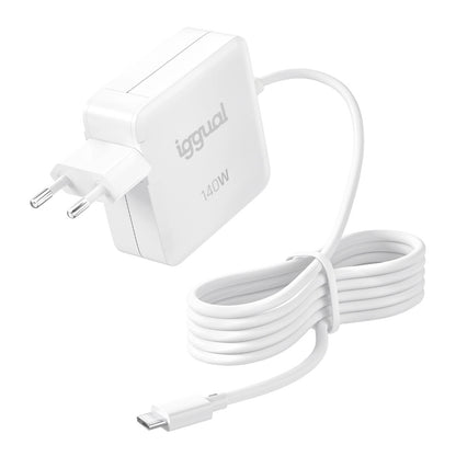 Carregador para Portátil iggual tipo C 140W MacBook